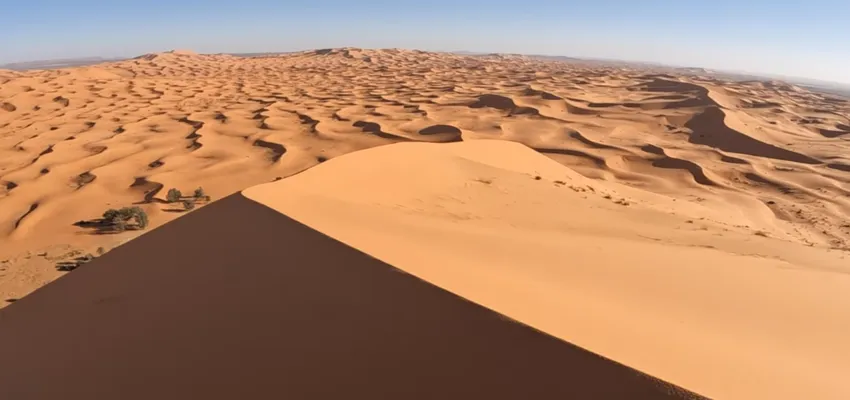 Watch the Sunrise and Sunset Over The Sand Dunes 1