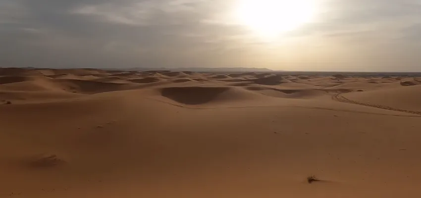 Watch the Sunrise and Sunset Over The Sand Dunes 2