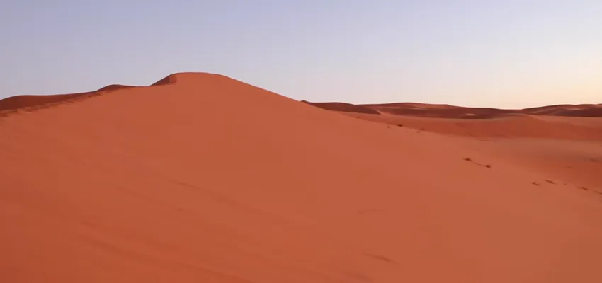 Watch the Sunrise and Sunset Over The Sand Dunes 4